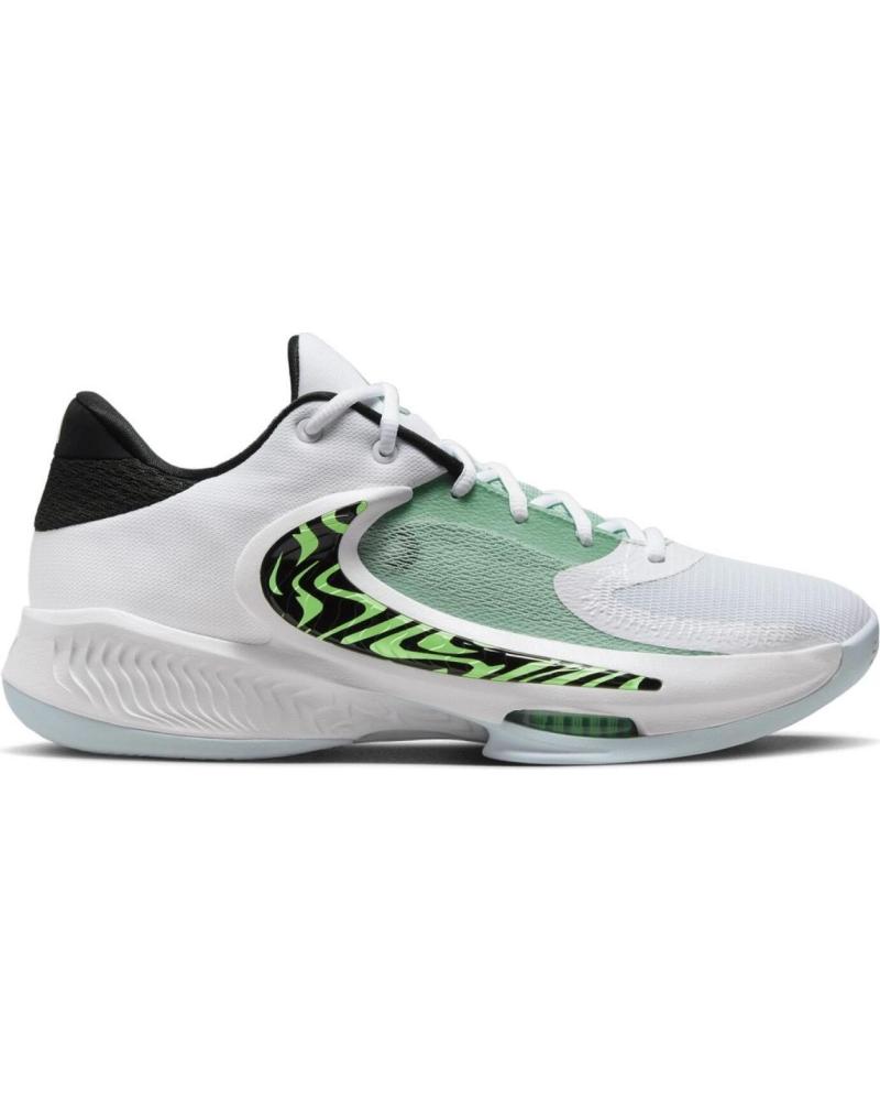 Deportivas de Mujer y Hombre y Niña y Niño NIKE ZAPATILLAS ZOOM FREAK 4 BALONCESTO BLANCO
