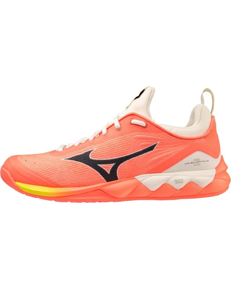 Deportivas de Hombre MIZUNO ZAPATILLAS BALONMANO WAVE LUMINOUS 2 HOMBRE NARANJA
