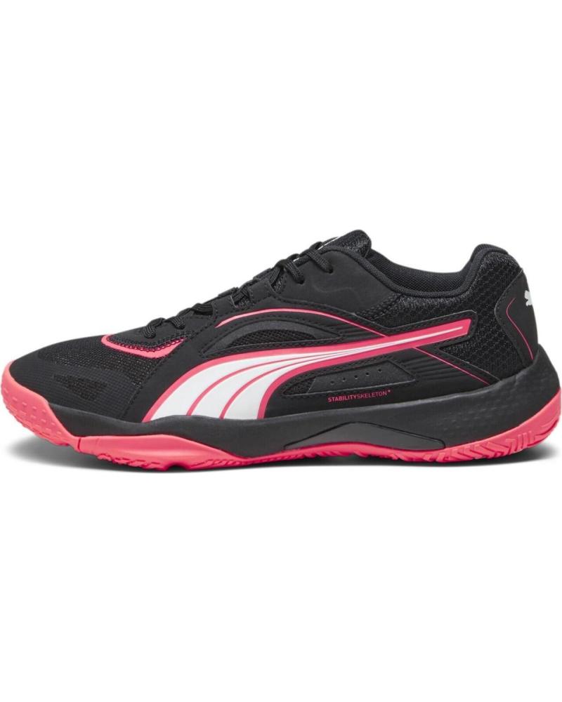 Deportivas de Hombre y Mujer PUMA ZAPATILLAS BALONMANO SOLARSTRIKE II NEGRO