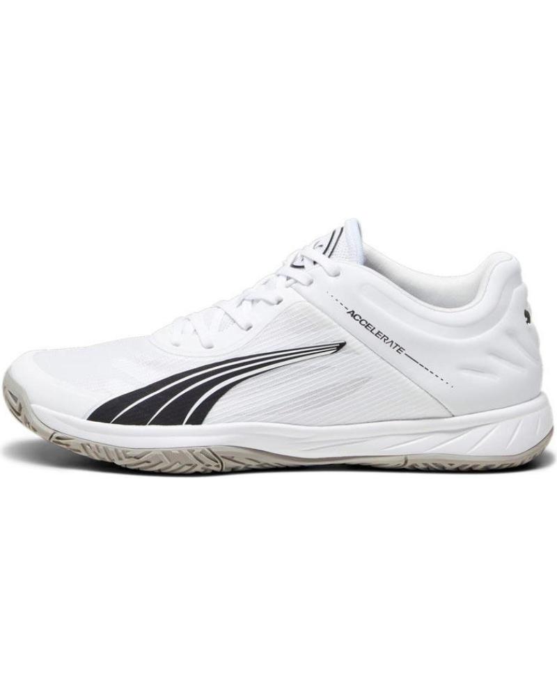 Deportivas de Hombre y Mujer PUMA ZAPATILLAS BALONMANO -VOLEY ACCELERATE TURBO BLANCO