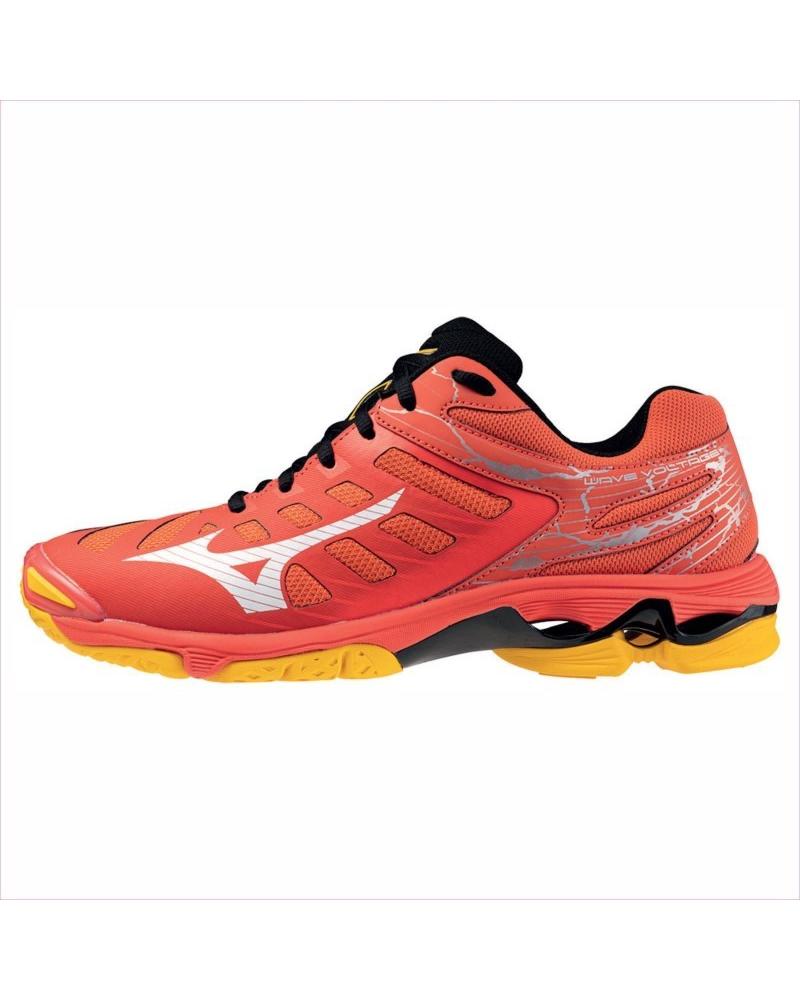 MIZUNO WAVE VOLTAGE ZAPATILLAS BALONMANO VÓLEY ROJO ROJO
