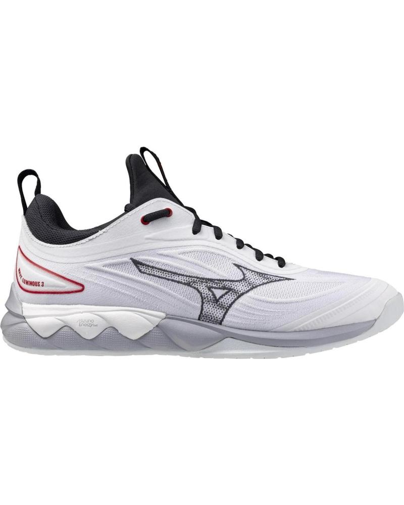Deportivas de Hombre MIZUNO ZAPATILLAS BALONMANO-VOLEY WAVE LUMINOUS 3 UNISEX ROJO
