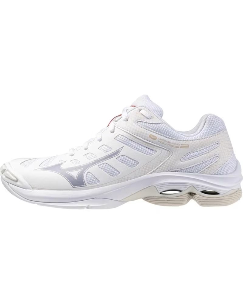 Mizuno Zapatillas Balonmano- Voley Wave Voltage Women Blanco