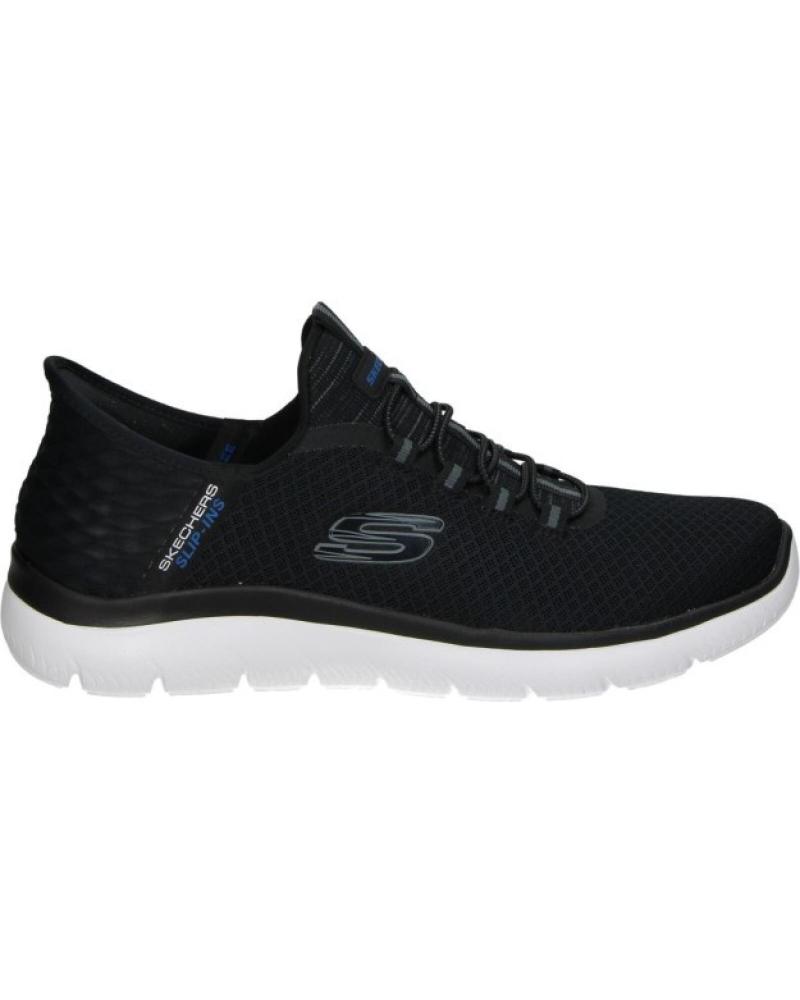 Deportivas de Hombre y Mujer SKECHERS ZAPATILLAS HOMBRE SLIP-INS NEGRO