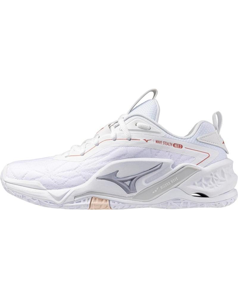 Deportivas de Mujer y Niña y Niño MIZUNO ZAPATILLA WAVE STEALTH NEO 2 BLANCA BLANCO