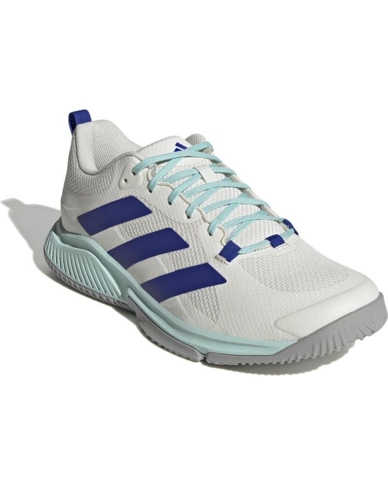 Deportivas de Hombre y Mujer ADIDAS ZAPATILLA COURT TEAM 2 0 AZUL Y BLANCA BLANCO