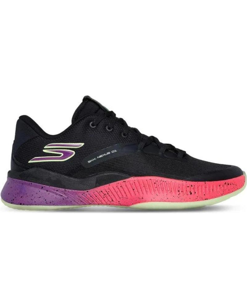 Deportivas de Hombre SKECHERS ZAPATILLA BASKETBALL NEXUS NEGRO