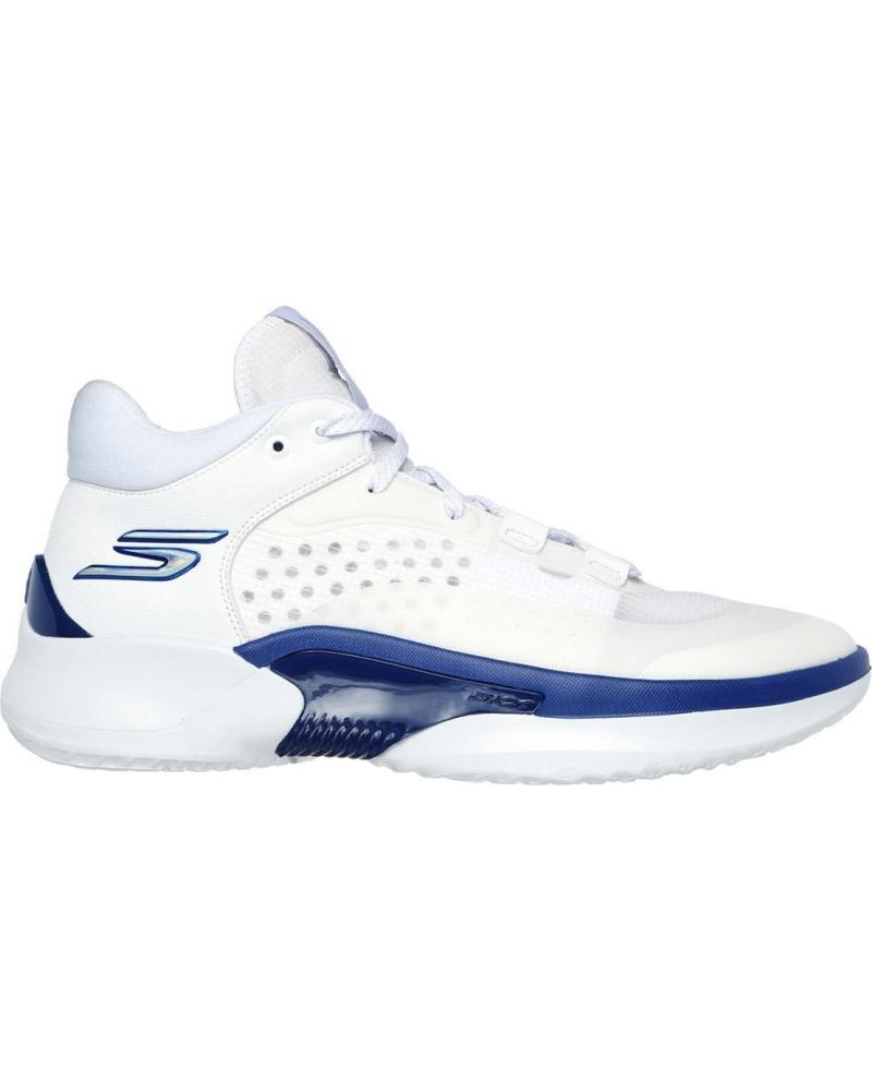 Deportivas de Mujer y Hombre y Niña y Niño SKECHERS ZAPATILLAS BALONCESTO SKZ RESAGRIP BLANCO