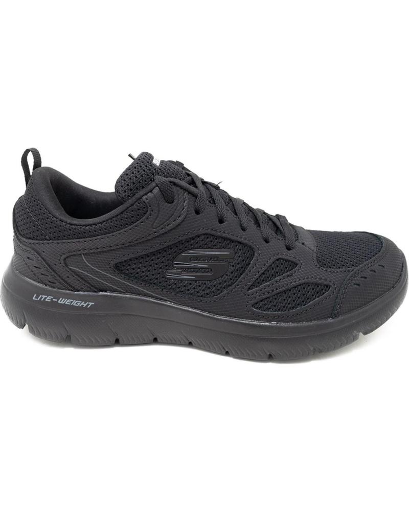 Deportivas de Hombre y Mujer SKECHERS ZAPATILLAS SOUTH HOMBRE NEGRO