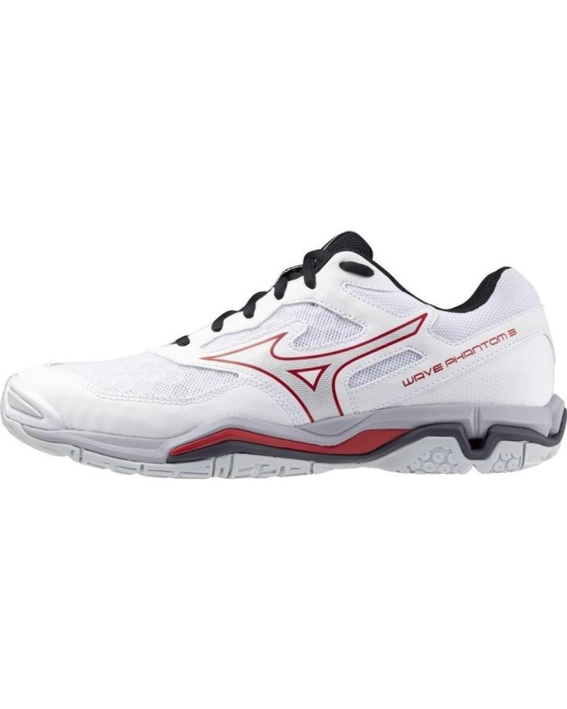 Deportivas de Hombre y Mujer MIZUNO ZAPATILLAS BALONMANO-VOLEY WAVE PHANTOM 3 BLANCO