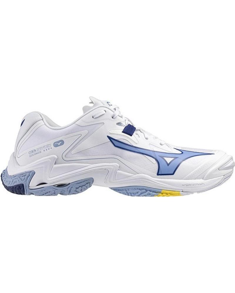 Deportivas de Hombre y Niña y Niño MIZUNO ZAPATILLAS WAVE LIGHTNING Z8 CREMA BLANCO