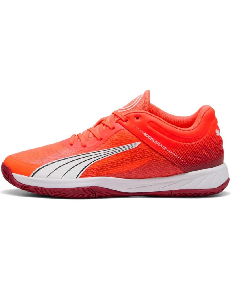 Deportivas de Hombre y Mujer PUMA ZAPATILLAS BALONMANO VOLEY ACCELERATE TURBO CARMESI ROJO