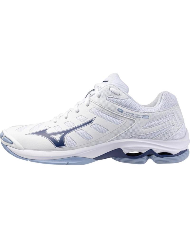 Deportivas de Mujer y Hombre y Niña y Niño MIZUNO ZAPATILLAS BALONMANO- VOLEY WAVE VOLTAGE 2 AZUL