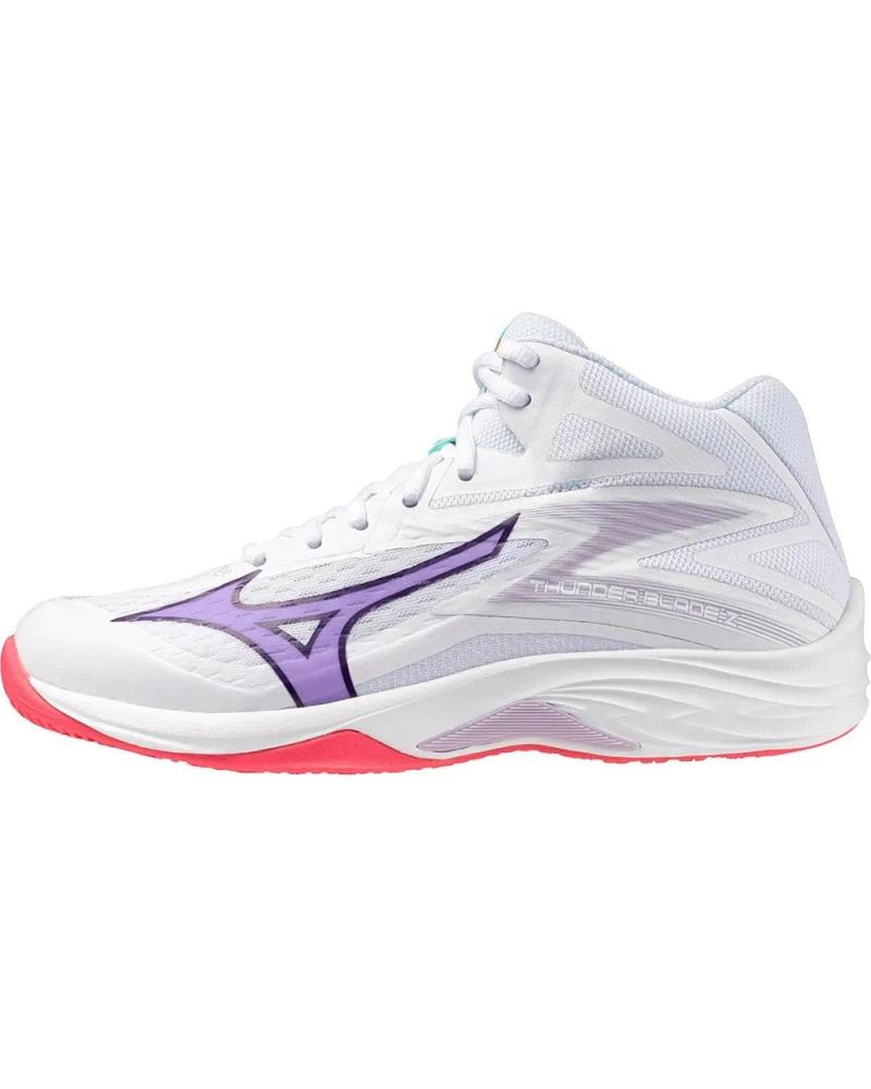 Deportivas de Mujer MIZUNO ZAPATILLAS BALONMANO THUNDER BLADE Z WOMAN MID BLANCO