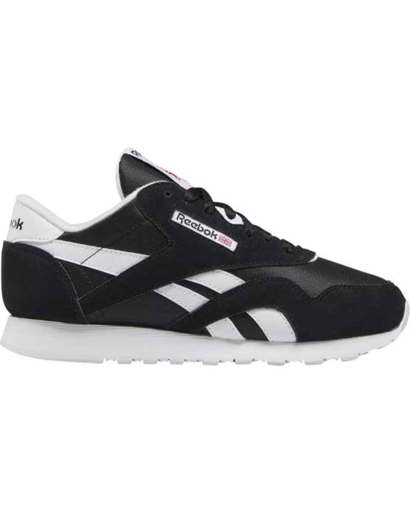 Reebok Zapatillas Classic Nylon Blanco 100009251 Mujer Casual Negro