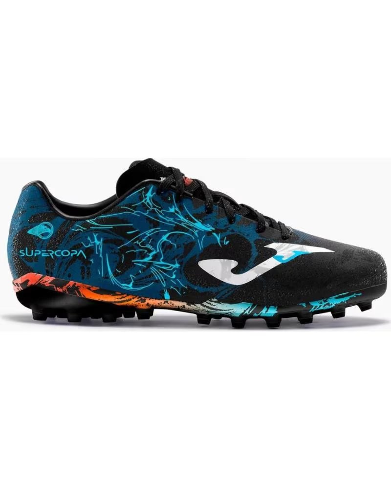 Zapatillas Deporte de Hombre Joma Botas de Futbol Super Copa 2441 Negro