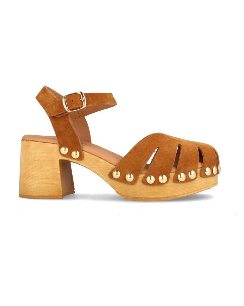 Sandálias de Mulher MARILA SANDALIA DE PARA MUJER CON PLATAFORMA Y TACON ALTO EN SERRAJ ROBLE