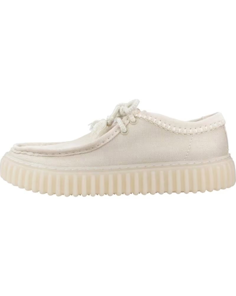 Clarks Informales Hombre Modelo Torhill Lo Color Beis Offwht