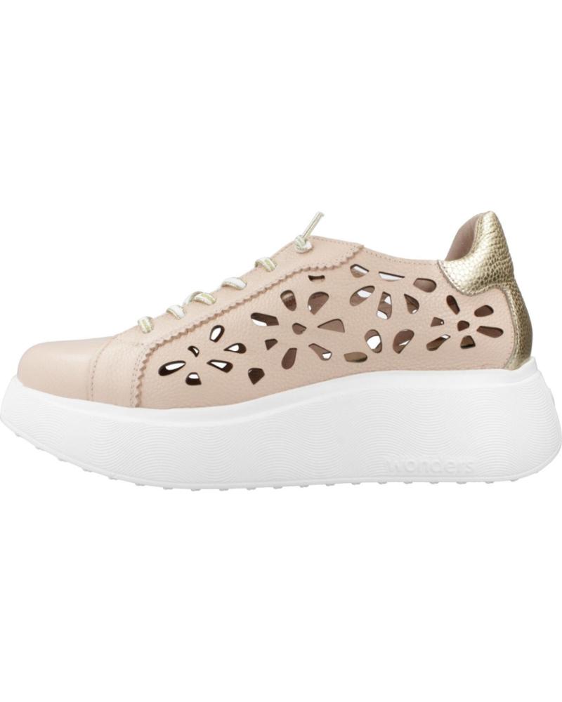 Deportivas de Mujer WONDERS ZAPATILLAS MUJER MODELO A3621 COLOR NUDE PLPLTN