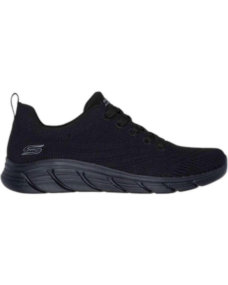 Deportivas de Mujer SKECHERS ZAPATILLAS BOBS BFLEX LO-GRACEFUL STRIDE PARA MUJER EN COLOR NEGRO