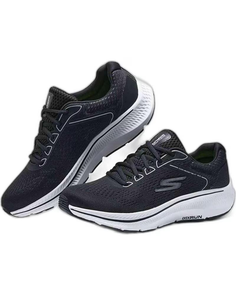 Zapatillas Skechers Gorun Consistent 20 Mile Marker Bkw Hombre