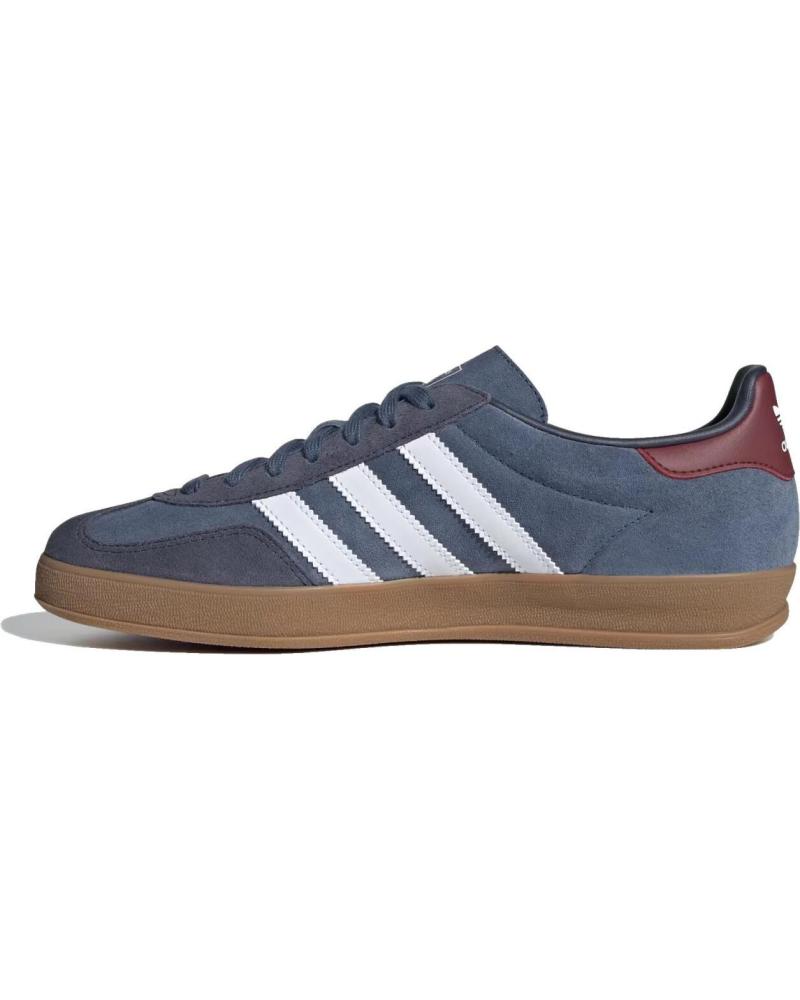 Deportivas de Hombre ADIDAS GAZELLE INDOOR JI3522 PRELOVED INK - CLOUD WHITE - SHADOW NA NAVY