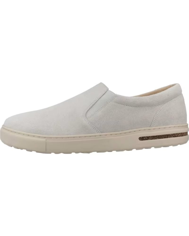 Birkenstock Oswego Mocasines Zapatillas Ante Blanco Antwht