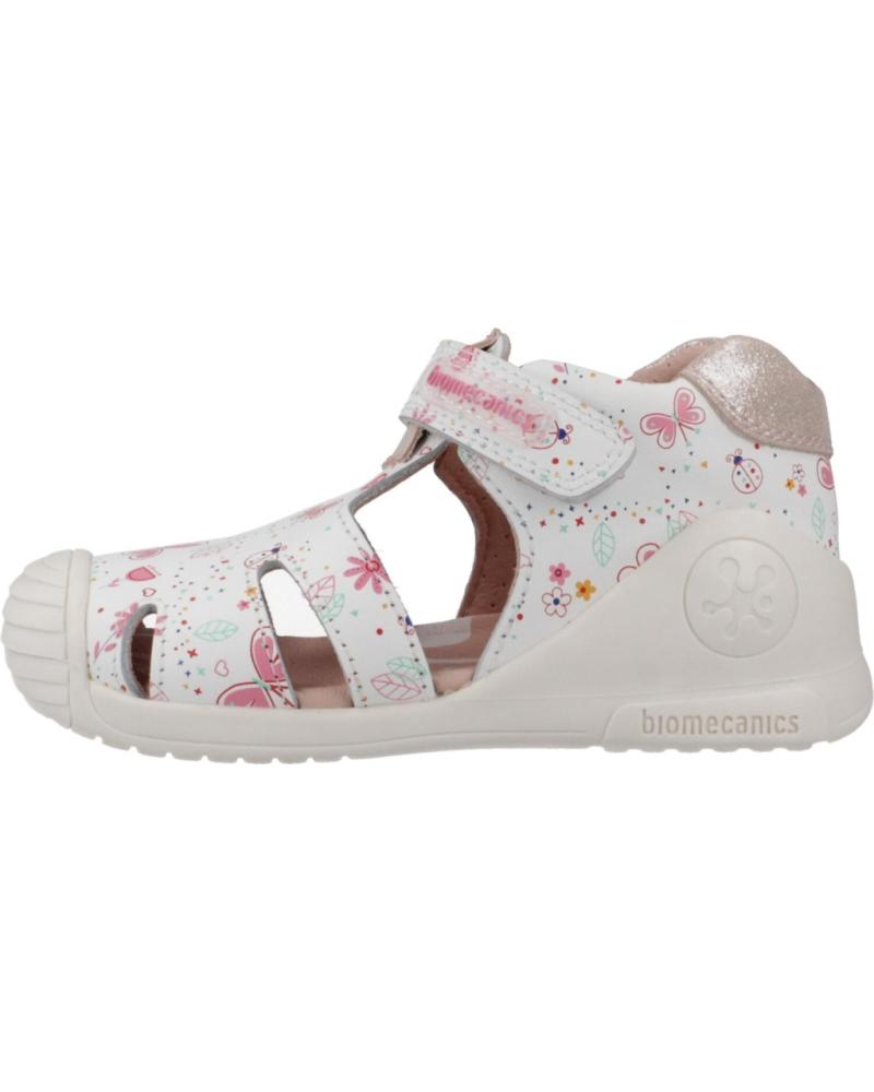Sandálias de Menina BIOMECANICS SANDALIAS NINA MODELO 252101B COLOR BLANCO