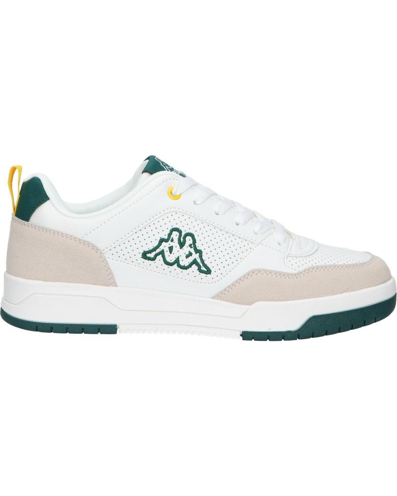 Deportivas de Hombre KAPPA 381V3EW LOGO MANIS A0U - WHITE-GREEN DK