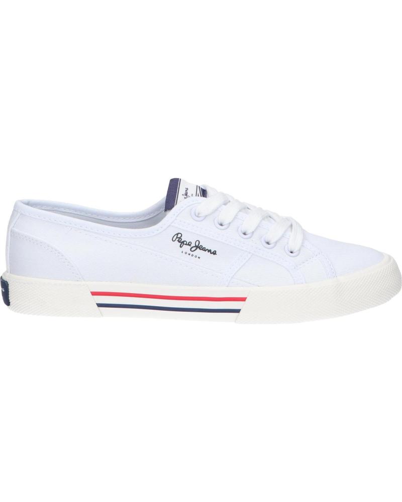 Zapatillas deporte de Mujer PEPE JEANS ZAPATILLAS PEPE JEANS MUJER BLANCAS 800WHITE