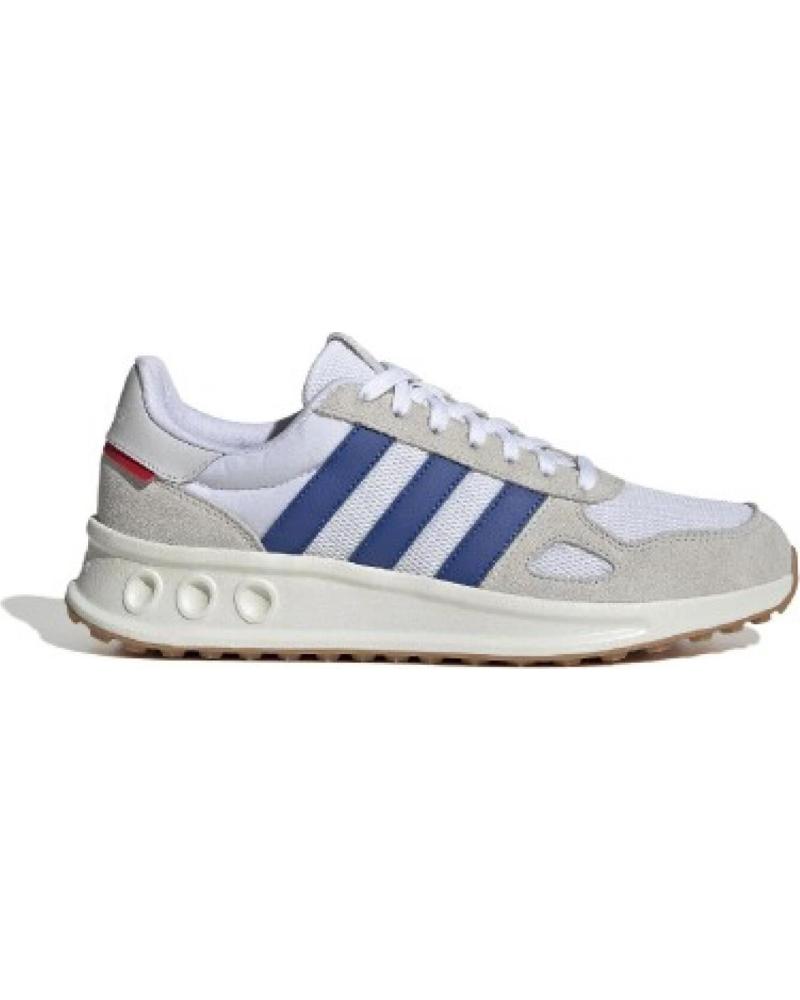 ADIDAS ZAPATILLAS RUN 84 IH8621 BLANCAS CON FRANJAS AZULES GRIS