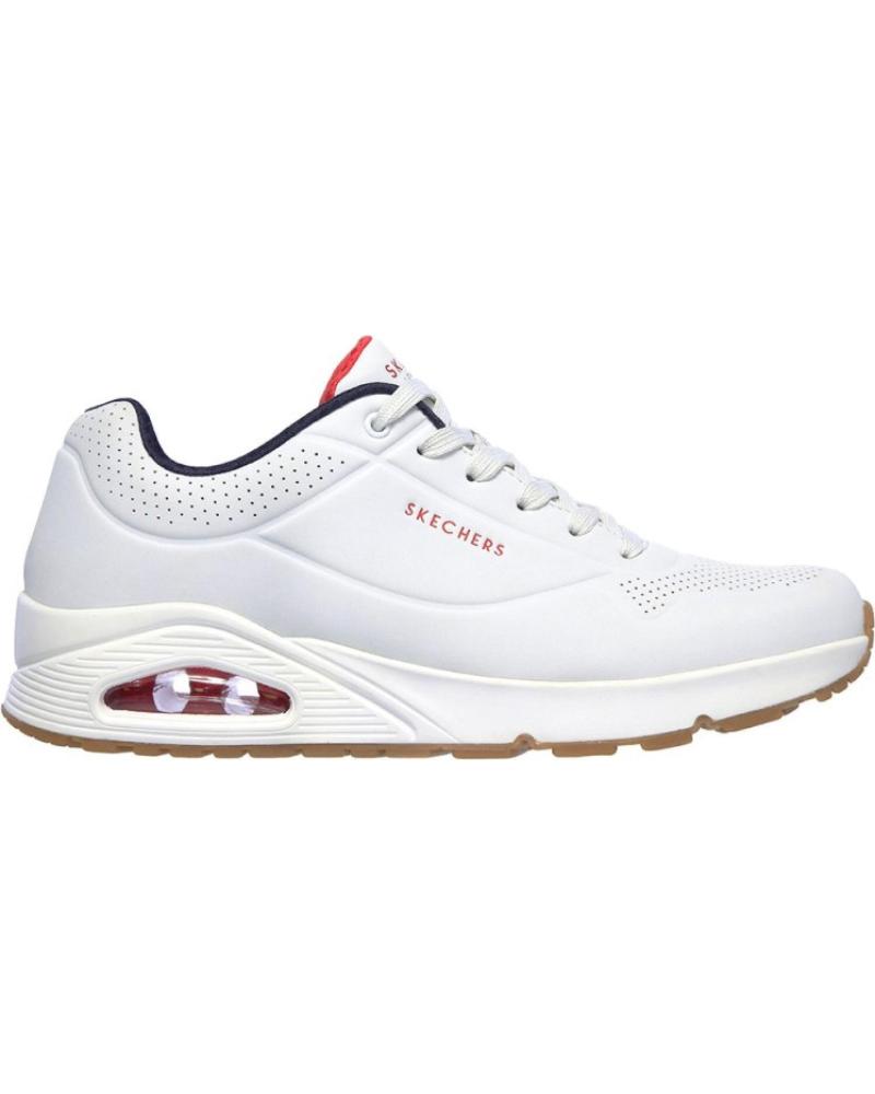 Deportivas de Hombre SKECHERS SNEAKERS 52458 HOMBRE -AZUL BLANCO