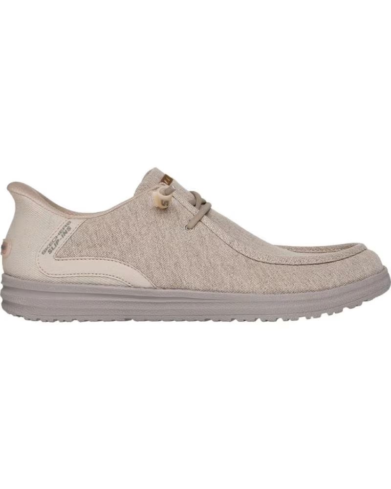 Skechers Melson Coronado - Náuticos de Lona Marrón
