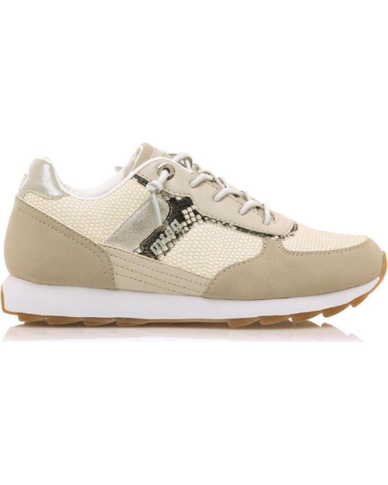 ZAPATILLAS CASUAL MTNG MUSTANG 60447 MUJER BEIGE-PIEDRA BEIGE