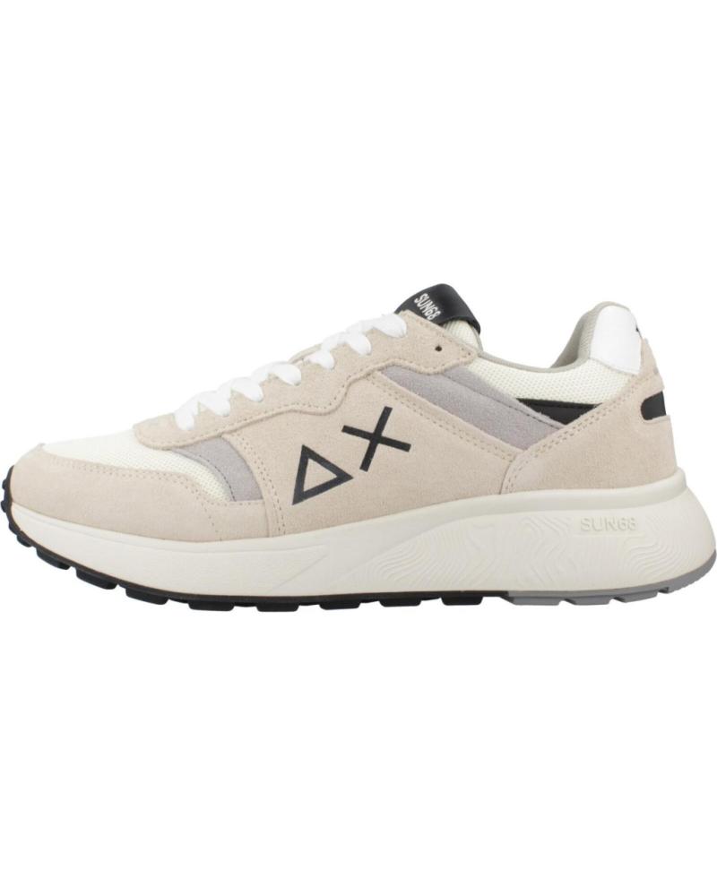 Sapatilhas de Homem SUN68 ZAPATILLAS HOMBRE MODELO HEREN HOGE TOP COLOR BEIS S31 BIANC S31 BIANCO