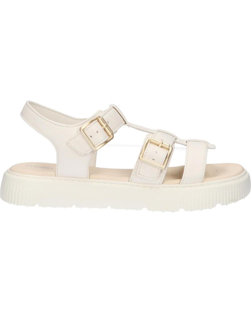 Sandalias de Niña GEOX J45DBJ 000BC J SANDAL KODETTE C1058 LT IVORY C1058