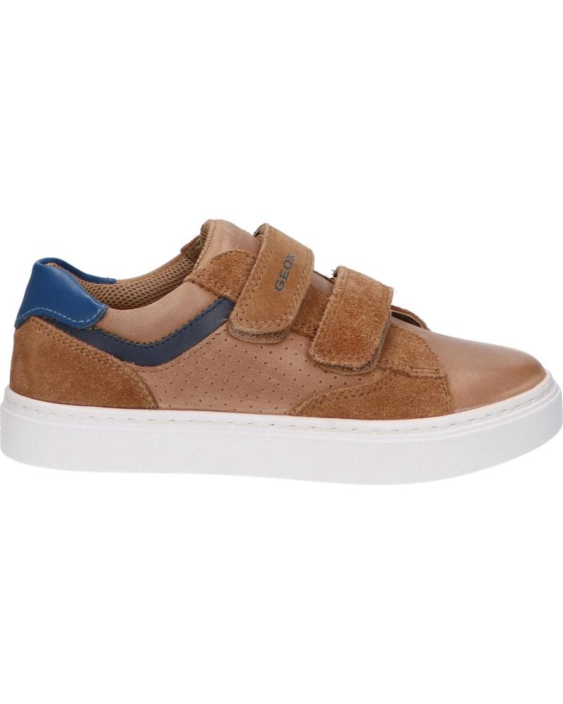Deportivas de Niño GEOX J45ECB 0CL22 J NASHIK C6381 LT BROWN-NAVY