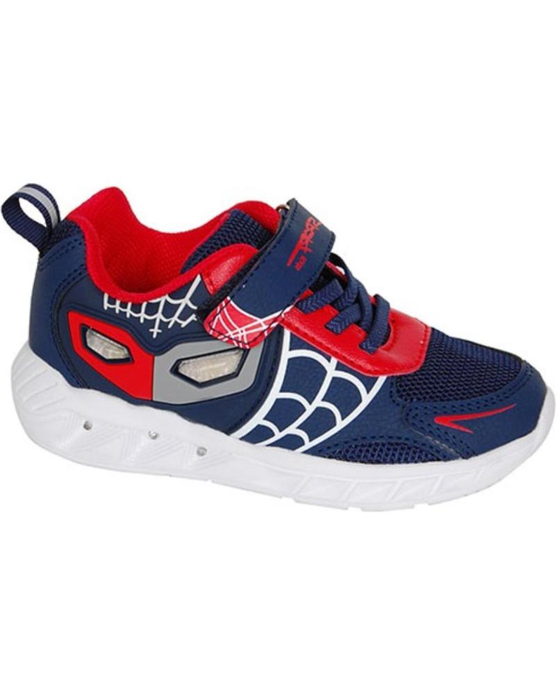Deportivas de Niño BUBBLE BOBBLE BUBBLE ZAPATILLA DEPORTIVA CON LUCES Y VELCRO PARA NINO C12 NAVY
