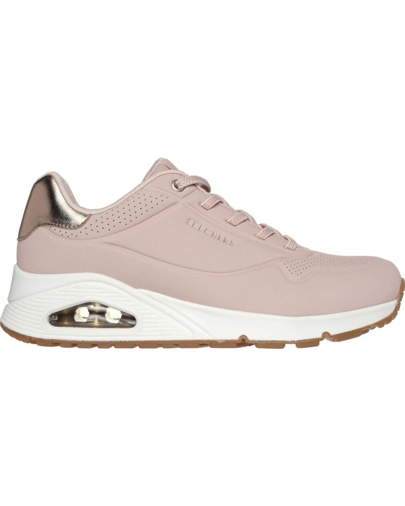 Deportivas de Mujer SKECHERS CALZADO MARCA MODELO UNO - SHIMMER AWAY PARA MUJER ROSA