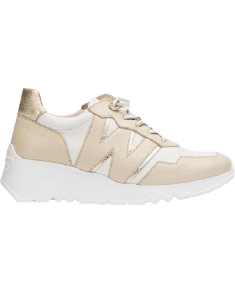 Deportivas de Mujer WONDERS E-6741 CREMA