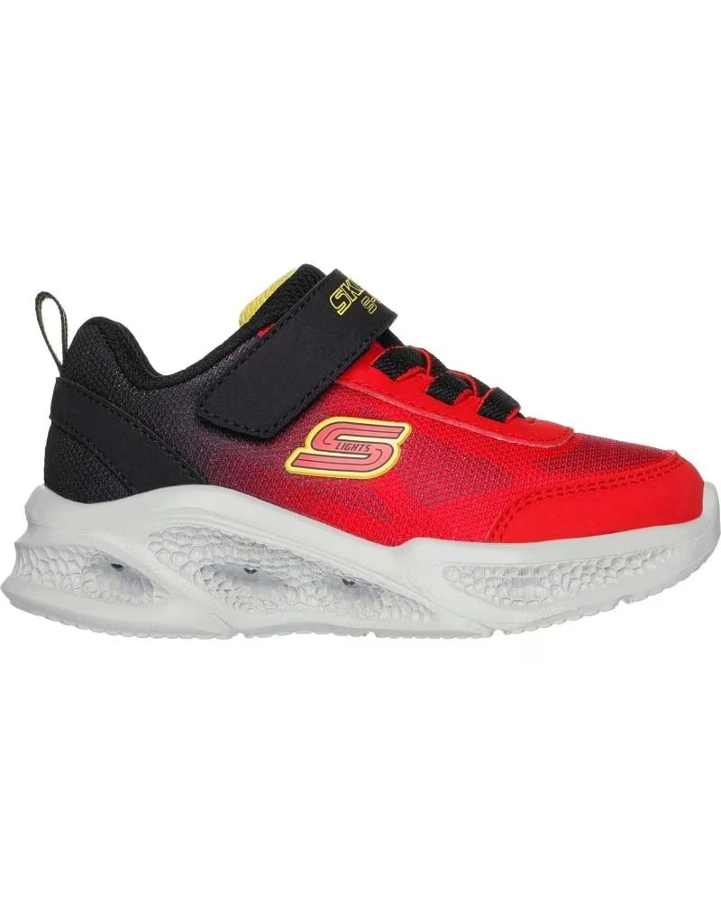 Deportivas de Niña y Niño Skechers Calzado Marca Modelo Meteor-lights-krendo para Junior Rojo Ref. 401495N-RDBK