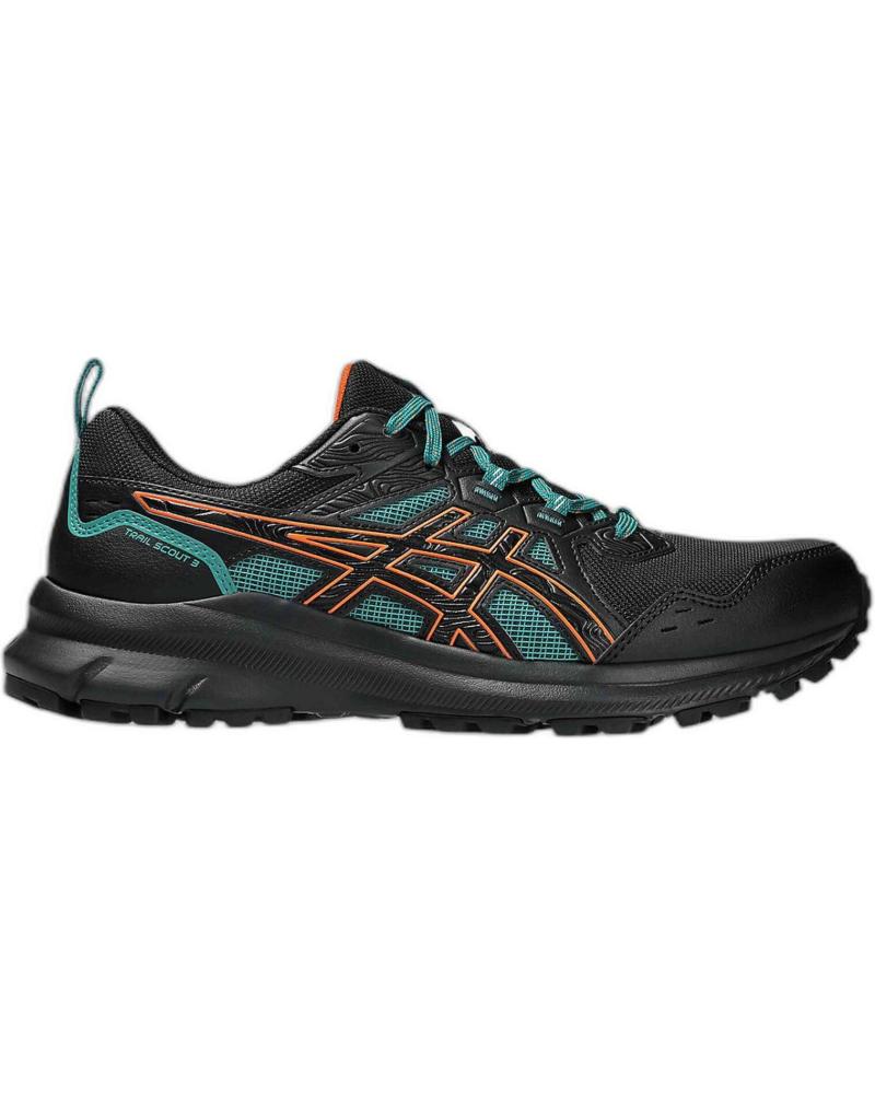 Deportivas de Hombre ASICS ZAPATILLAS TRAIL SCOUT 3 NARANJA NOVA 1011B700-005 TRA NEGRO