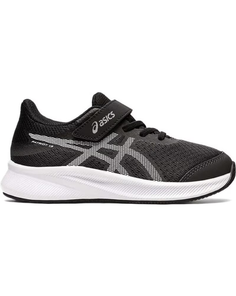 Deportivas de Niña y Niño Asics Zapatillas Patriot 13 Ps Grafito Blancas 1014A264-020 R Gris