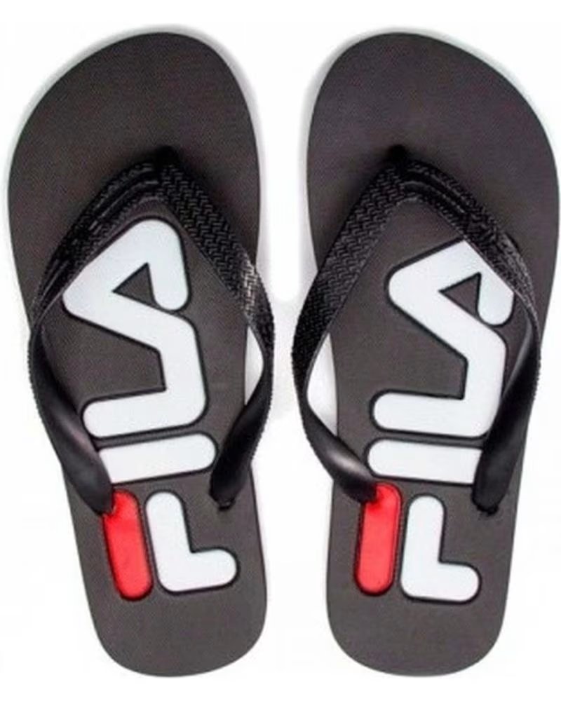 Fila Chanclas Fila Troy Slipper Negras FFM0007 80010 Black – imagen 2