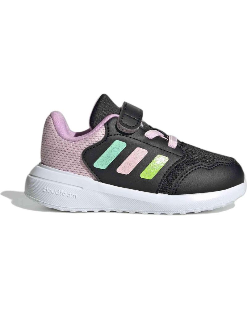Deportivas de Niña ADIDAS DEPORTIVO TENSAUR RUN 3 0 EL I NEGRO