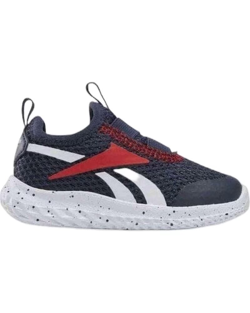 Deportivas de Niña y Niño Reebok Zapatillas Rush Runner Slip-on para Ninos Unisex en Color Az Azul
