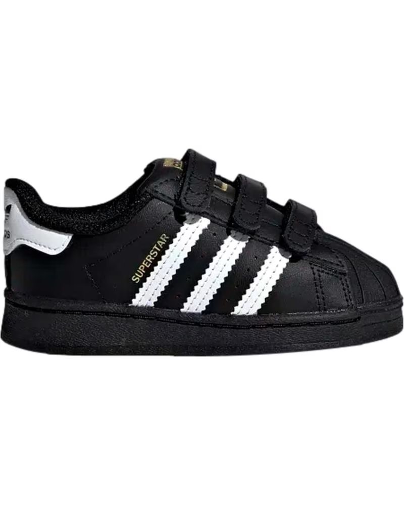 Deportivas de Niña y Niño Adidas Zapatillas Bebe Superstar Negro Cblack-ftwwht