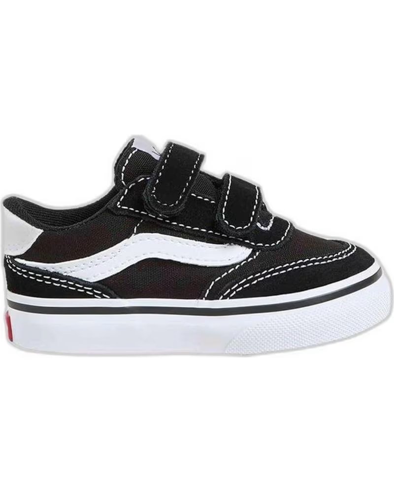 Deportivas de Niña y Niño Vans Off The Wall Zapatillas Vans Old Skool V para Niños - Negro/blanco BA21 - Black-white