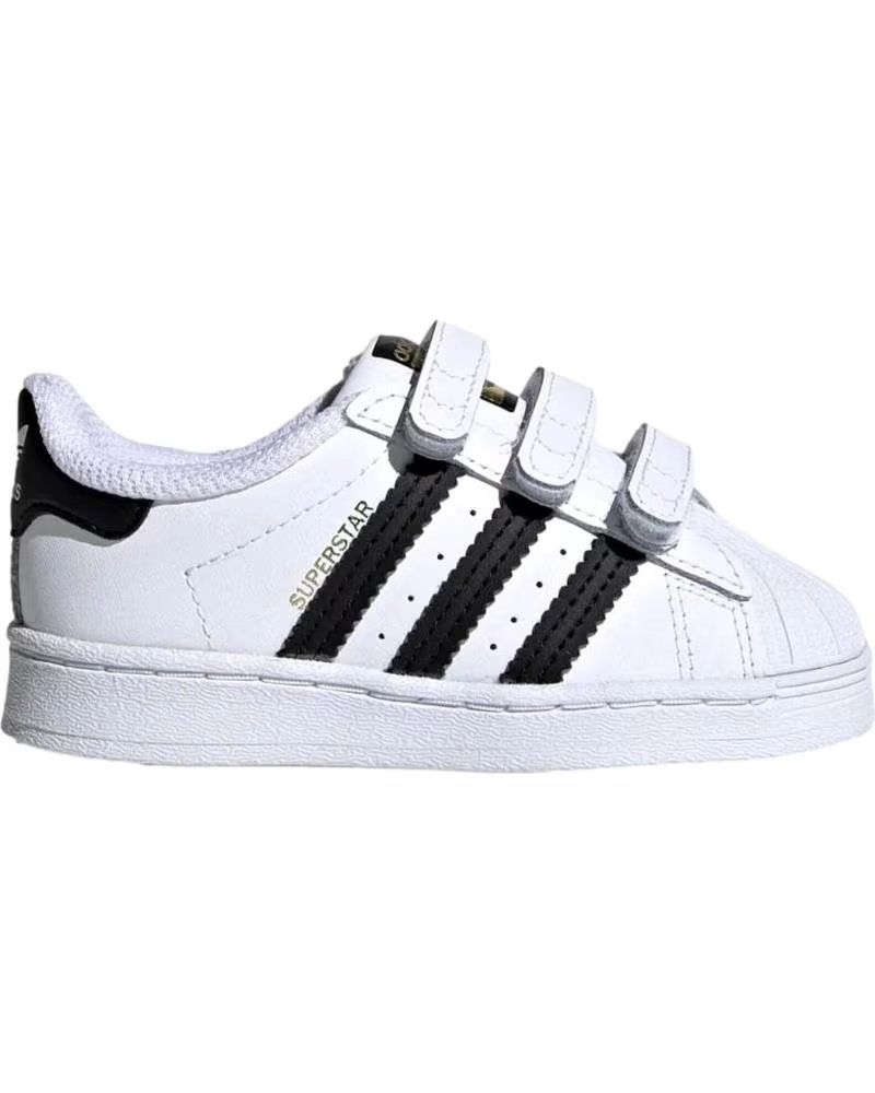 Deportivas de Niã±a y Niã±o Adidas Nino Blancas y Negras Blanco