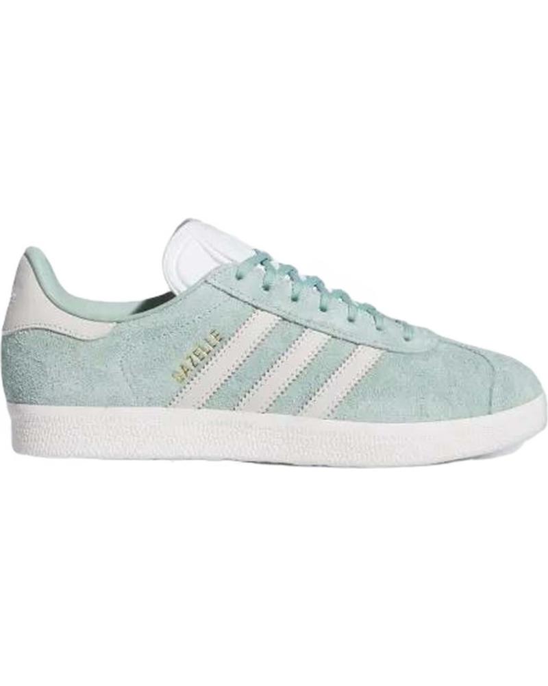 Deportivas de Mujer ADIDAS MODELO GAZELLE W PARA MUJER COL VERDE